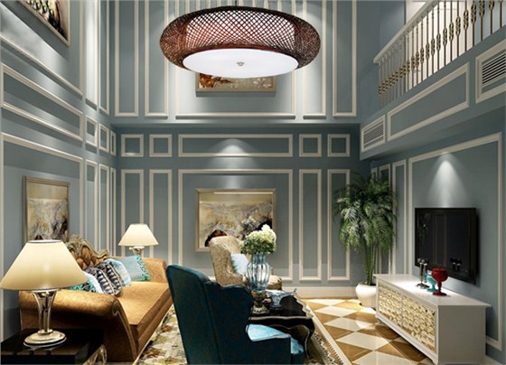 美爾家竹藝吊燈場景圖8