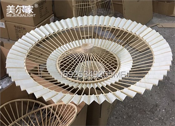 美爾家竹藝吊燈場景圖4 美爾家竹藝吊燈場景圖4