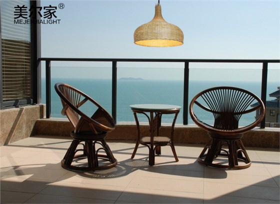 美爾家竹藝吊燈場景圖89