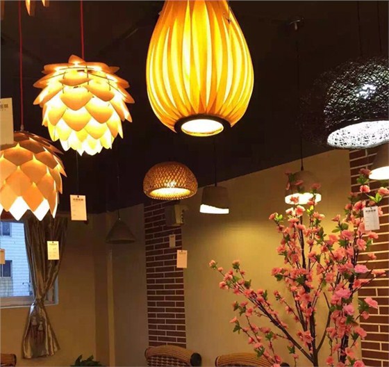 美爾家藤藝燈產(chǎn)品實(shí)拍