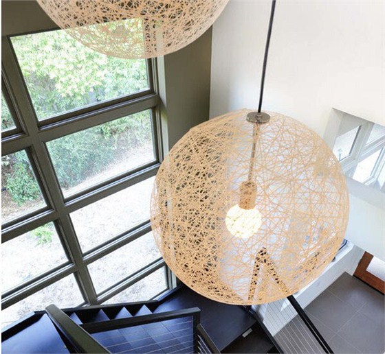 美爾家燈飾：藤編燈飾