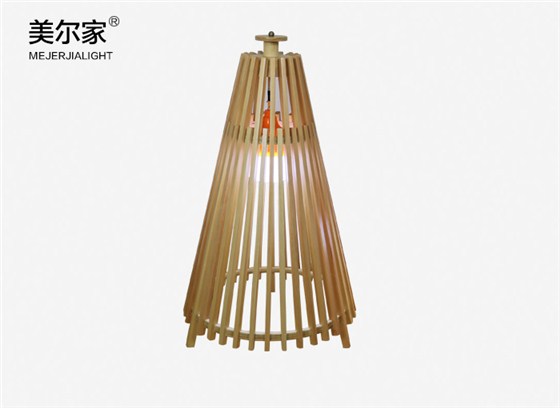 美爾家竹落地燈