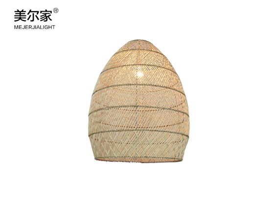 美爾家藤編吊燈