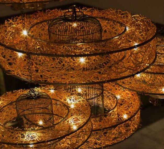 杭州隴林酒店使用美爾家藤藝燈飾