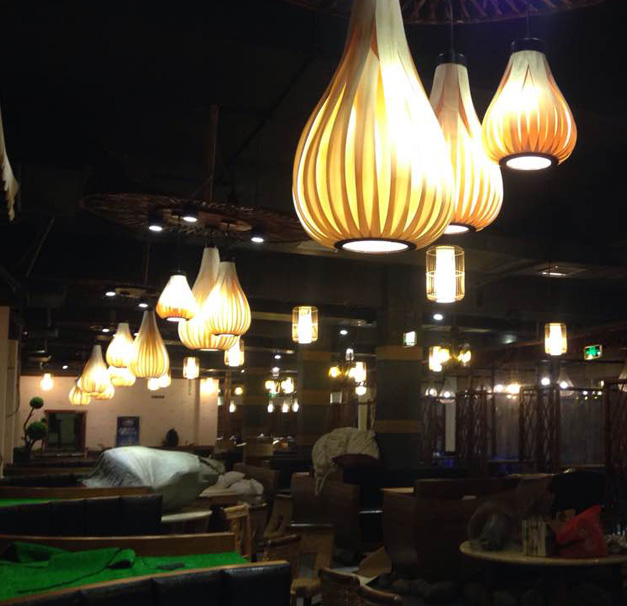 美爾家燈飾力力魚港工程案例