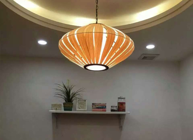 北京涂總餐廳使用美爾家木藝燈飾