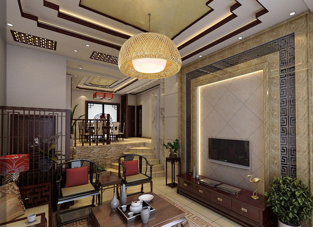 美爾家竹編燈飾2