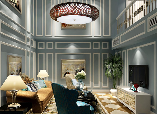 美爾家竹藝吊燈場景圖8