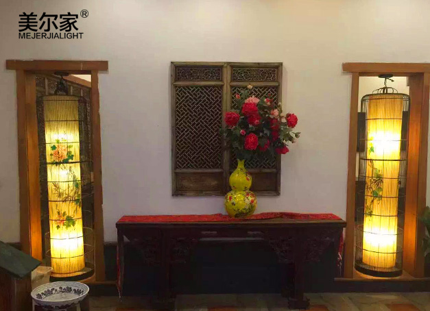 美爾家竹藝吊燈場(chǎng)景圖6