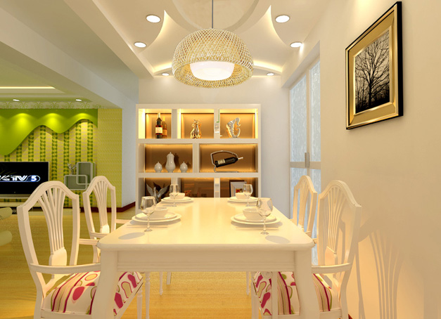 美爾家藤藝燈飾使用場景圖