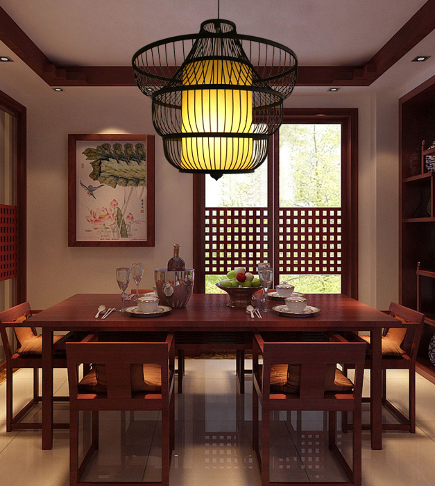 美爾家藤編燈飾