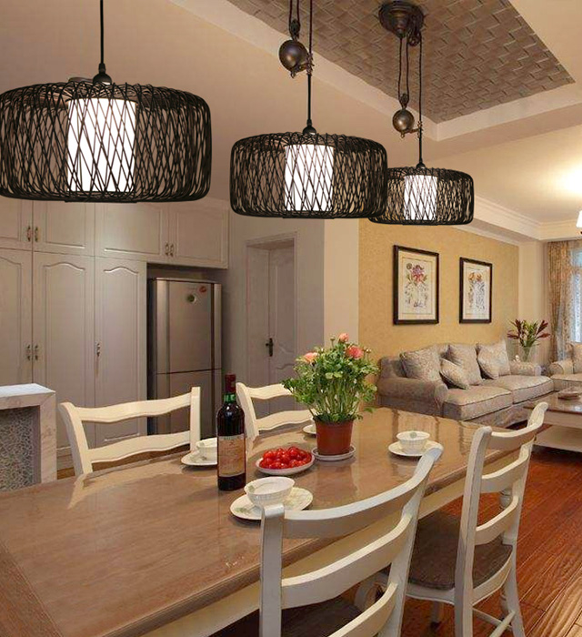 美爾家竹編燈飾