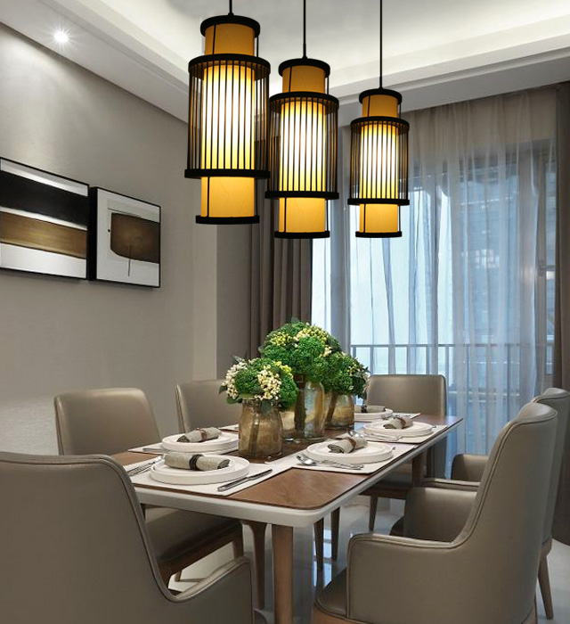 美爾家竹編燈飾