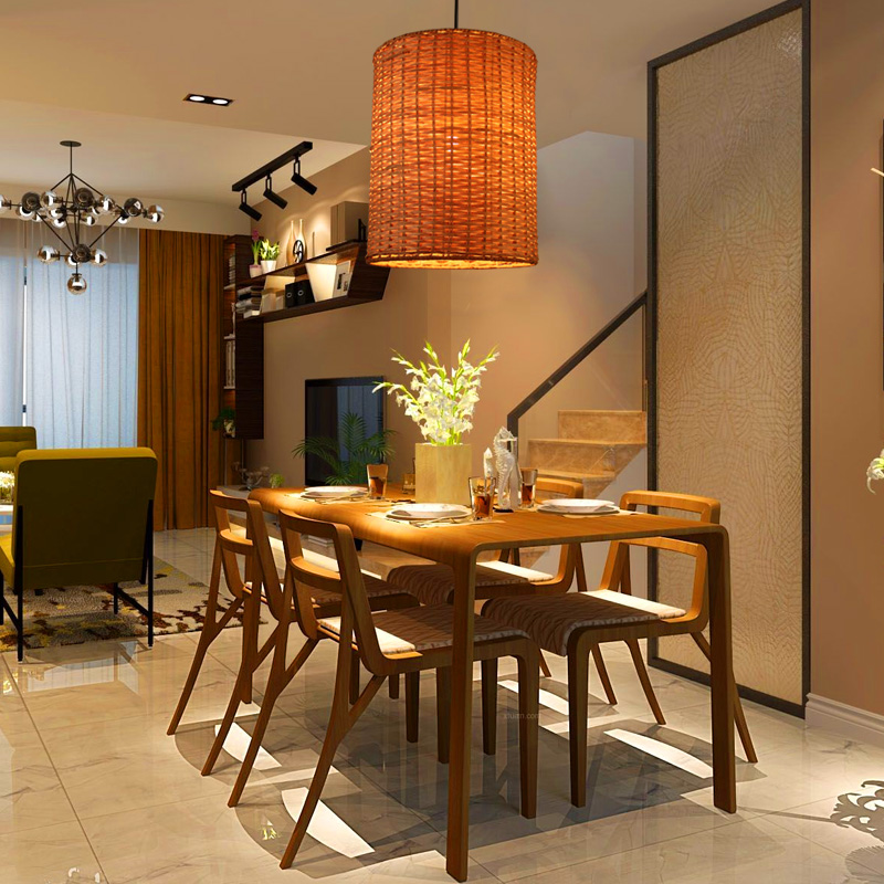 美爾家藤編燈飾