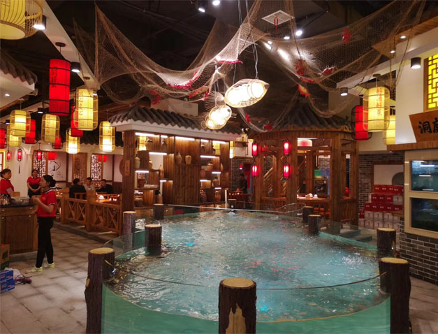 美爾家燈飾湖南阿友呷鋪案列