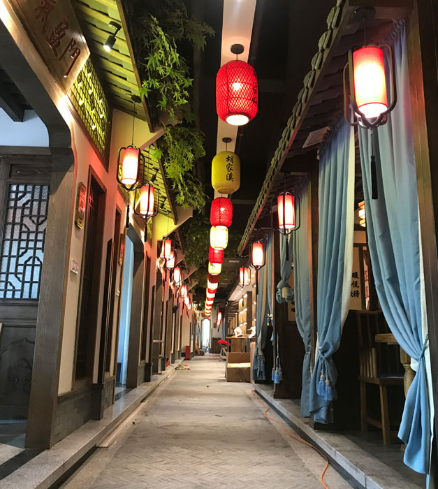 美爾家燈飾湖南阿友呷鋪案列