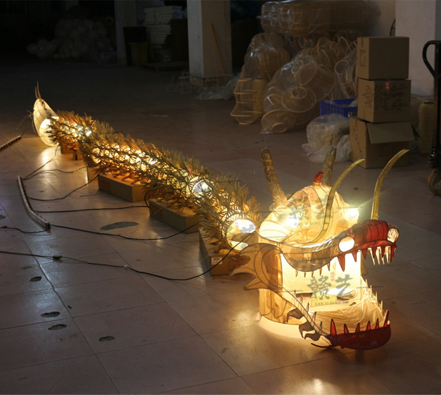 美爾家燈飾 | 藤編龍燈工程案例