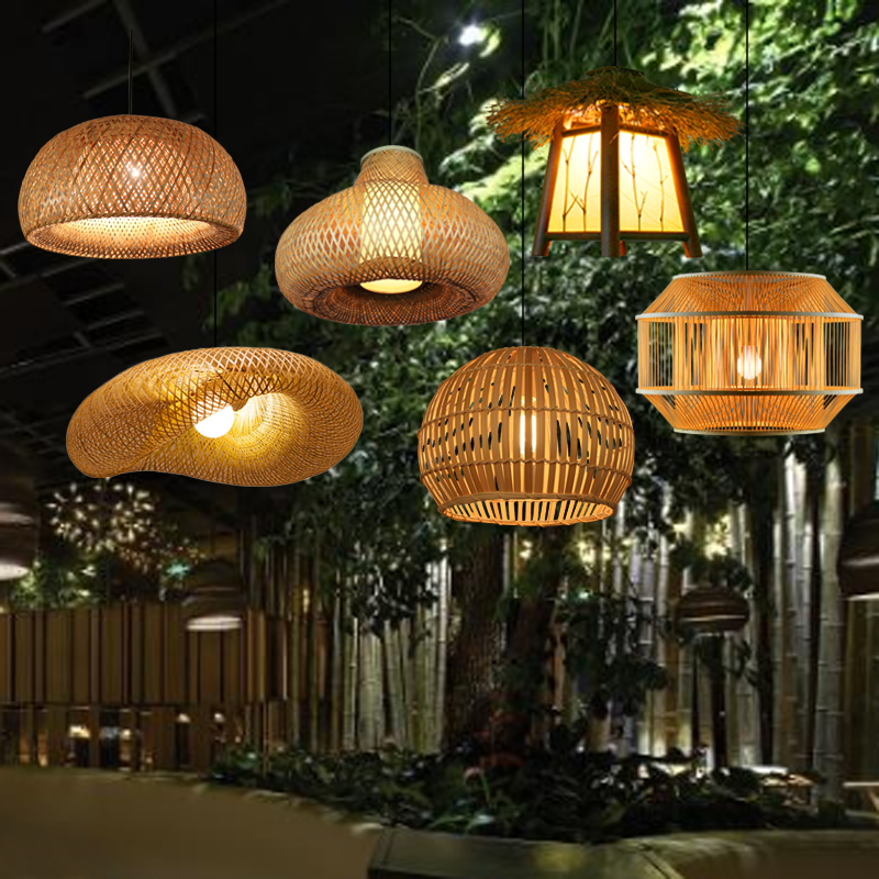 竹藝燈