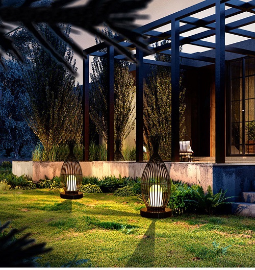 美爾家燈飾：戶外落地燈