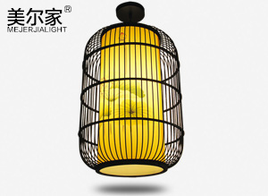 MEJ-8010竹藝吊燈