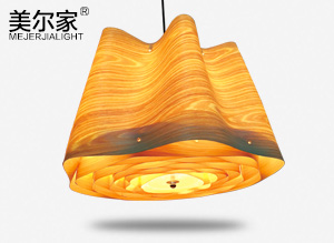 MEJ-6633木皮吊燈