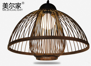 MEJ-9081竹藝吊燈
