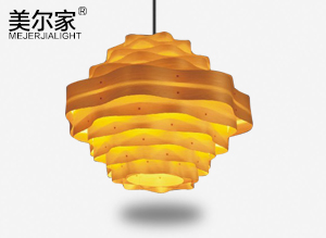 MEJ-6611木皮吊燈