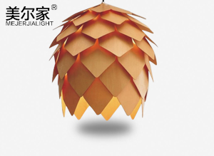 MEJ-6627木皮吊燈