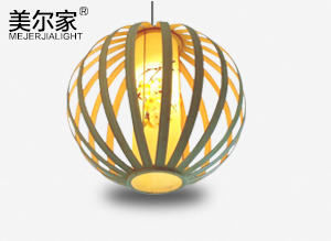 MEJ-6623竹藝吊燈
