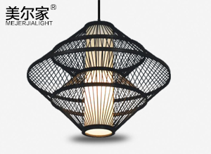 MEJ-8003竹藝吊燈