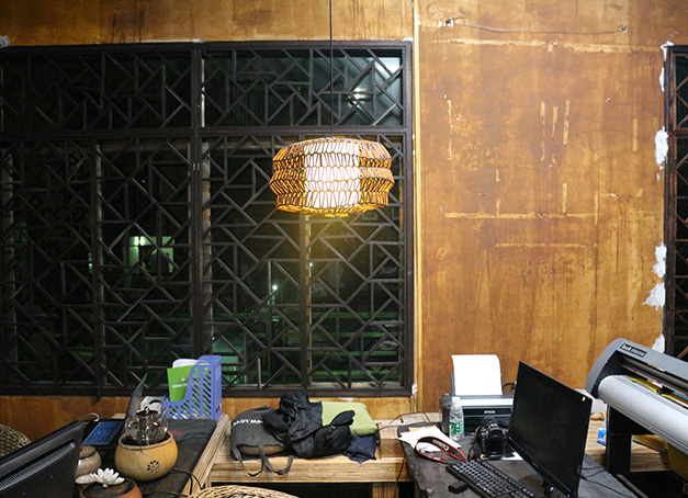 南海又一茗使用美爾家藤藝吊燈