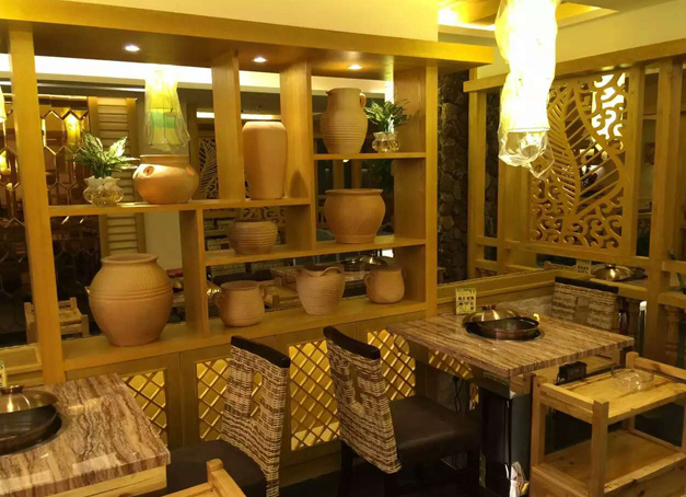 椰鳳之戀餐館使用美爾家竹藝吊燈