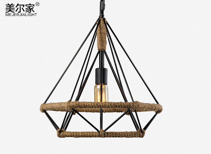  鐵藝燈 ，鐵藝吊燈，鐵藝燈飾MEJ-T021