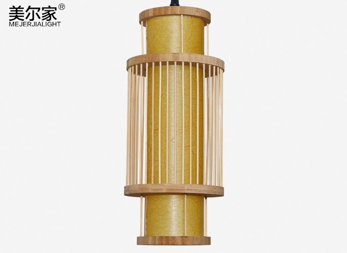 美爾家木藝吊燈主圖
