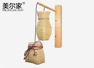 MEJ8147竹藝壁燈