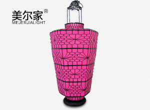 MEJ-8179粉色鐵藝燈籠