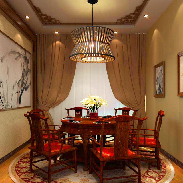 美爾家木藝燈場景