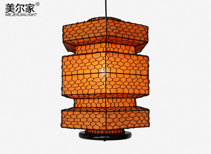 美爾家燈飾鐵藝吊燈