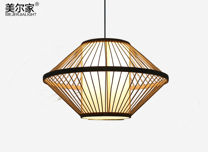 MEJ-9052竹藝吊燈