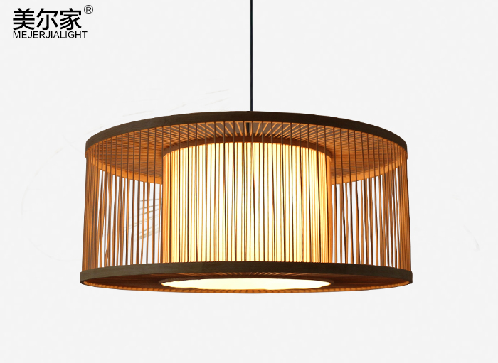 MEJ-9053竹藝吊燈