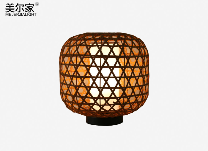 MEJ-9063藤編臺燈