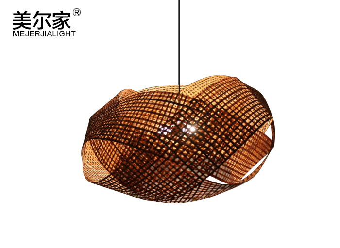 美爾家竹藝吊燈