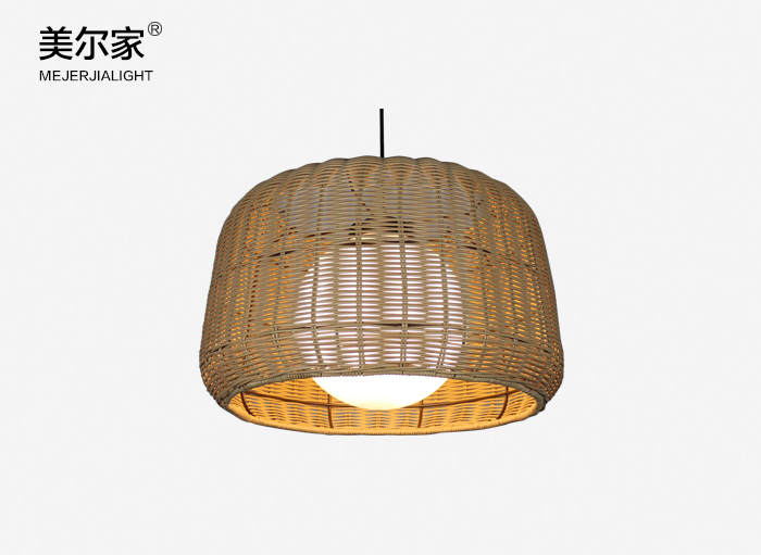 美爾家膠藤吊燈