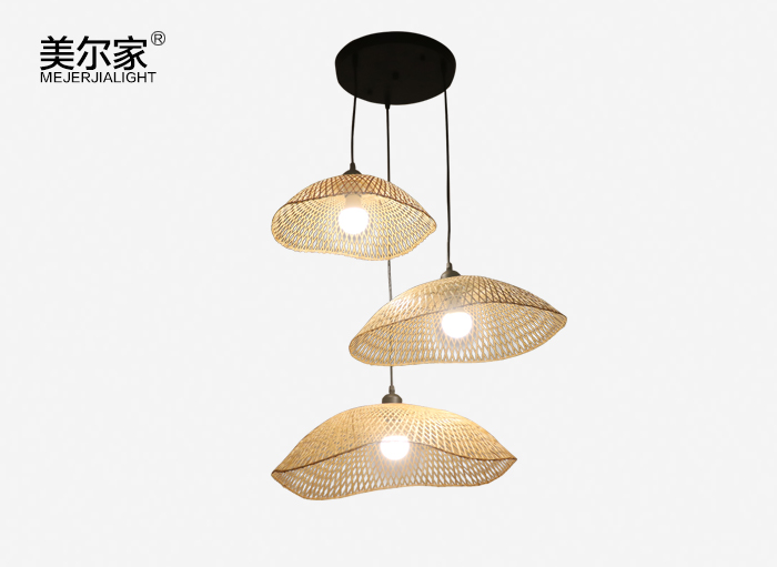 美爾家竹編燈